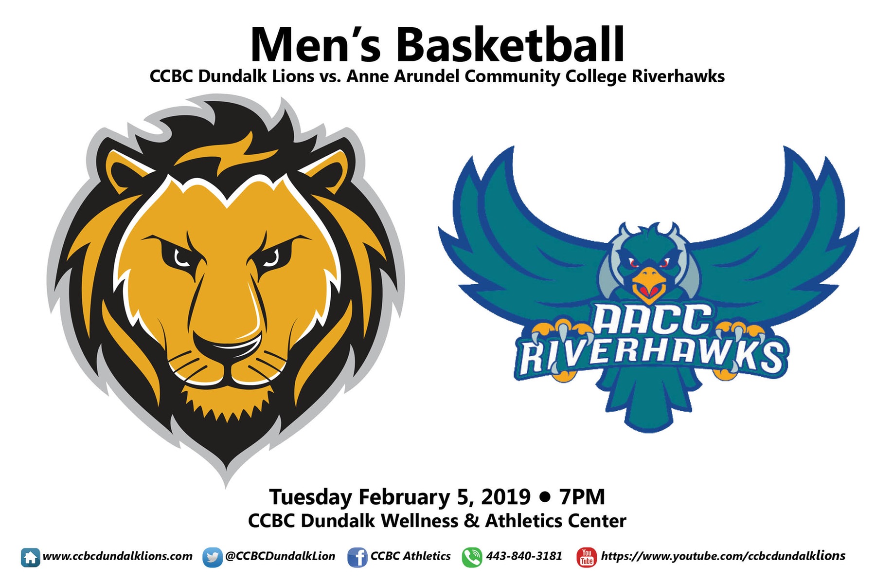 Lions vs. Riverhawks | Watch live at 7PM